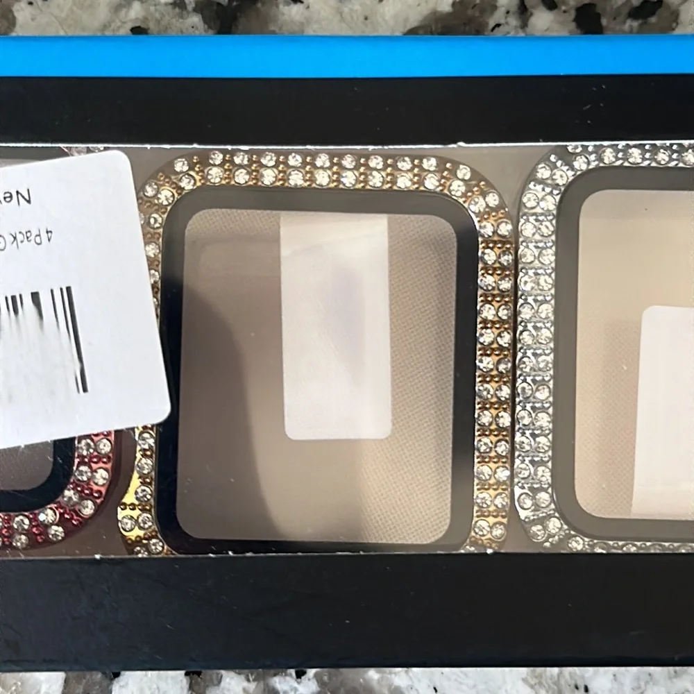 4 pack goton for Apple Watch Silver, Gold Rose, Gold and Pink